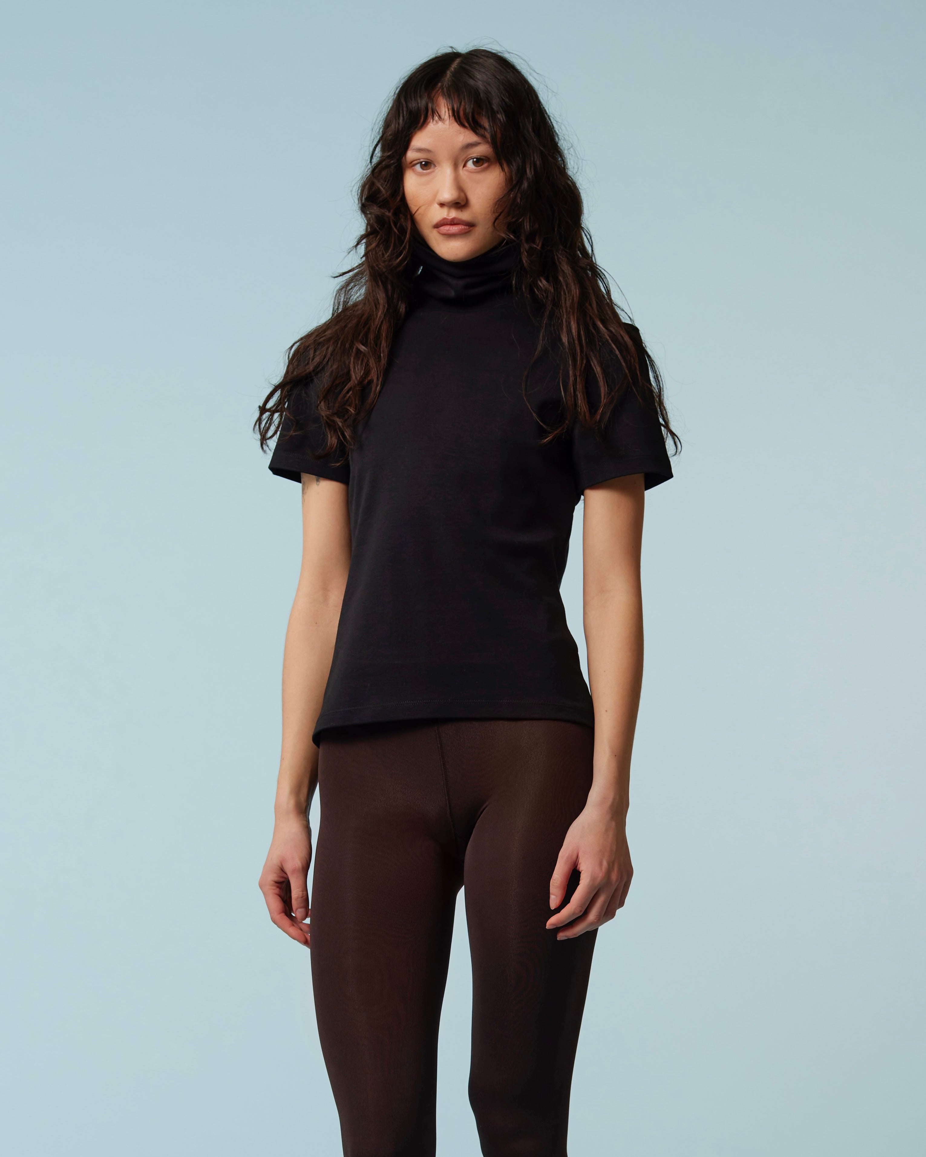Tate's Short Sleeve Turtleneck – Vicinavicina