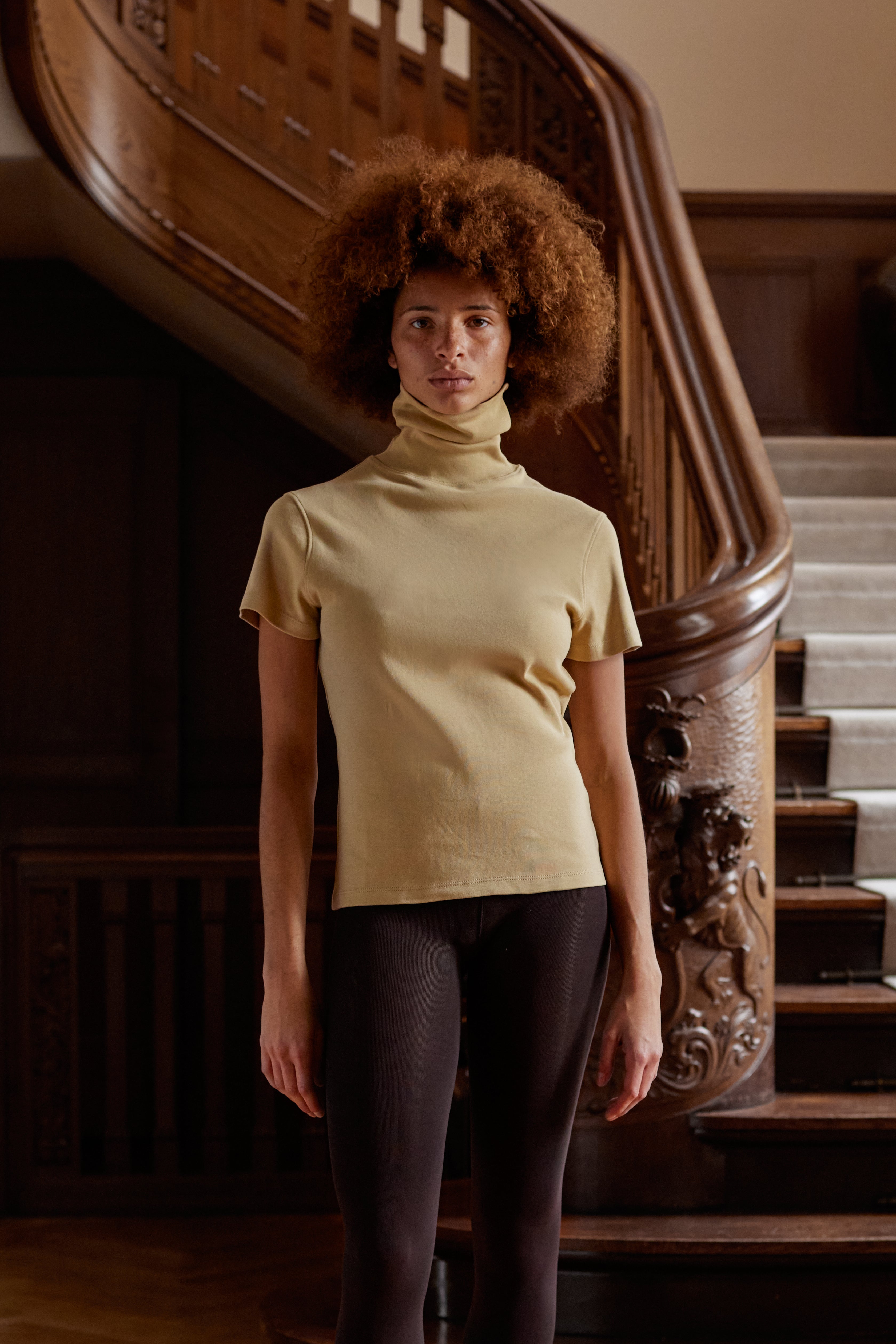 Tate's Short Sleeve Turtleneck